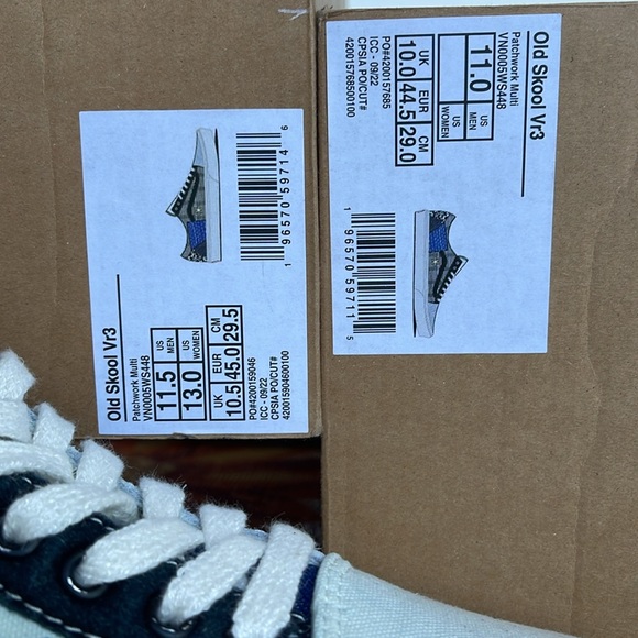 Vans Men’s Old Skool Vr3
Patchwork Multi
VN0005WS448
Sneakers - Picture 16 of 16